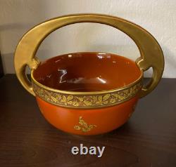 Art Deco Pinon Heuze Porcelain Cup In Gien Earthenware With Handle