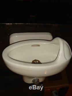 Art Deco Porcelain Drinking Fountain Bubbler, Complete Working HANS