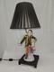 Art Deco Porcelain Harlequin Lamp Meissen Style Jester
