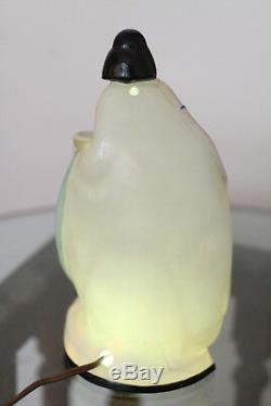 Art Deco Porcelain Lamp, perfume burner
