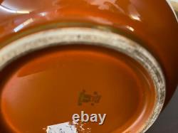 Art Deco Porcelain Pinon Heuze Gien Faience Cut With Handle