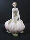 Art Deco Porcelain Sculpture Cortendorf, Germany Nude Woman Emerging From Lotus