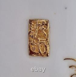 Art Deco Porcelain Vase Japan With Messingapplikationen (#16963)