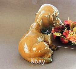 Art Deco Rosenthal 6 Figurine Puppy Dachshund by Th. Karner c. 1945