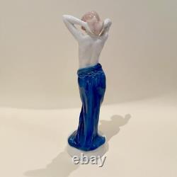 Art Deco Rosenthal Porcelain Figure of Naked Woman 1940s Beautiful
