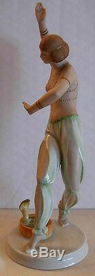 Art Deco Rosenthal Porcelain Figurine By Gustav Oppel- Salambo- Model 956/2