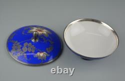 Art Deco Rosenthal silvered porcelain bowl