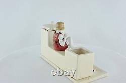 Art Deco Style Inkwell Writing case Figurine Bathing Beauty Le touquet Art Nouve