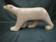 Art Deco Style Statue Figurine Bear Wildlife Art Nouveau Style Porcelain Crackle