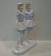 Art Deco Style Statue Figurine Marine Daughter Art Nouveau Style Porcelain