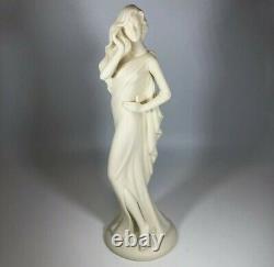 Art Deco Vintage Statue Bisque Porcelain Figurine Veronica Lake 10 1/4 Tall