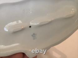 Art Deco Wagner & Apel Germany Porcelain Nude Woman With Borzoi WOW Rare