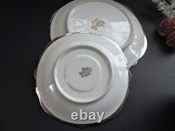 Art Deco silver overlay Cup, saucer and plate Rosenthal Bavaria Germany