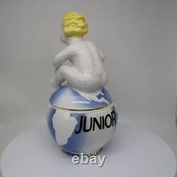 Art Nouveau Style Box Jewelry Figurine Figurine baby Art Deco Style Porcelain