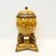Art Nouveau Style Centerpiece Urn Flower Art Deco Style Porcelain Bronze