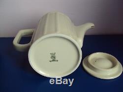 Art deco 1930 coffee pot, WMF metal and Hutschenreuther porcelain