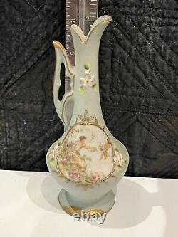 Art deco JAPAN DRESDEN STYLE PORCELAIN Ballerina Bookends German Dresden Lot