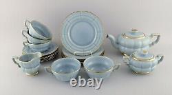 Arthur Percy for Upsala-Ekeby / Gefle. Complete Art Deco Grand tea service