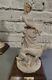 Auro Belcari Porcelain Figurine Sculpture Lady With Dog Handmade Ultrarare 11.4