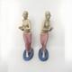 Beautiful Art Deco Vintage Moriyama Set Of 2 Figurines