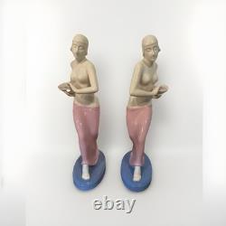 Beautiful Art Deco Vintage Moriyama Set of 2 Figurines