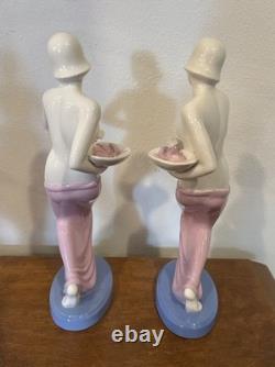 Beautiful Art Deco Vintage Moriyama Set of 2 Figurines