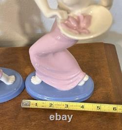 Beautiful Art Deco Vintage Moriyama Set of 2 Figurines