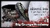 Big Grunge Academy 1 Red White Black Altered Box Part 1 Of 2