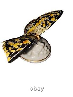 Butterfly Figurine Rosenthal Porcelain Art Deco Hand Painted Vibrant Details