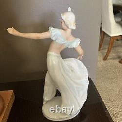 C. 1938 German Art Deco Porcelain Figurine, Wallendorf Schaubach Kunst'Dancer