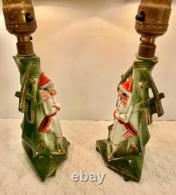 Ca 1920s Gräfenthal Germany Art Deco Porcelain Boudoir Table Lamps Rare PAIR Ca 1920s Gräfenthal Germany Art Deco Porcelain Boudoir Table Lamps Rare PAIR