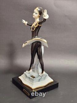 Capodimonte Mario Pegoraro Art Deco Ester Ballerina Figurine With Base