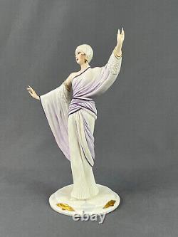 Capodimonte Sandro Maggioni Porcelain Art Deco Fashion Figurine Mode Liberty