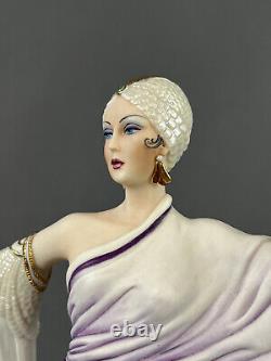 Capodimonte Sandro Maggioni Porcelain Art Deco Fashion Figurine Mode Liberty