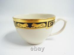 Cartier Panther Panthère La Maison De L'Art Deco Tea Cup & Saucer Set Porcelain