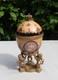 Centerpiece Urn Lion Art Deco Style Art Nouveau Style Porcelain Bronze