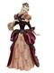 Ceramic Statue Madame Pompadour Porcelain Sculpture Home Decor Art Deco Figurine