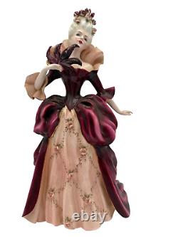 Ceramic Statue Madame Pompadour Porcelain Sculpture Home Decor Art Deco Figurine