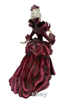 Ceramic Statue Madame Pompadour Porcelain Sculpture Home Decor Art Deco Figurine