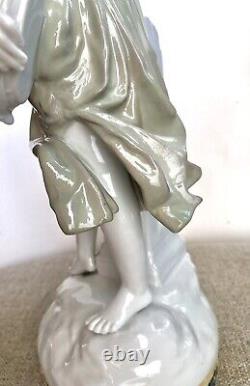 Circa 1886 Limoges Gibus & Redon Model by Adolphe Thabard Vine Picker Figurine