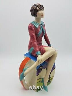 Clarice Cliff Figurine Teatime Peggy Davies Ceramics Limited Edition