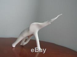 Cmielow Large Elephant Hand Made Polish Porcelain Art Deco Design Figurine