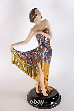 Coalport Art Deco Dancing Lady Figure The Flapper Perfect
