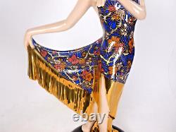 Coalport Art Deco Dancing Lady Figure The Flapper Perfect