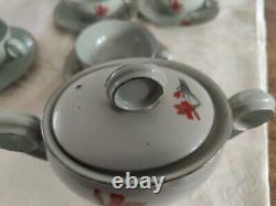 Coffee Service Art Deco pirkenhammer Porcelain Czechoslovakia daté1937