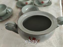 Coffee Service Art Deco pirkenhammer Porcelain Czechoslovakia daté1937