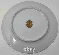 DW Porzellan Karlsbader Wertarbeit 1921 Porcelain Gold Encrusted Art Deco PLATES DW Porzellan Karlsbader Wertarbeit 1921 Porcelain Gold Encrusted Art Deco PLATES