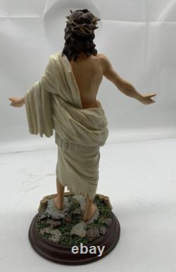 Danbury Mint Jesus Crown Of Thorns 9 Inch Porcelain Sculpture