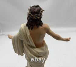 Danbury Mint Jesus Crown Of Thorns 9 Inch Porcelain Sculpture
