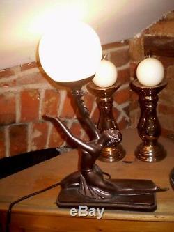 Danish Art Deco Design, Lady Table Mood Lamp, 40 Watt, Style Number Gr1196